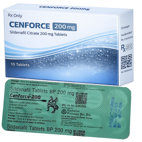 Cenforce 200mg : cena za 2 balení - 20ks tablet