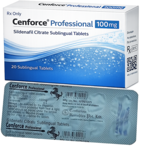 Cenforce 100mg Sublingválni tablety : cena za 2 balení - 20ks tablet
