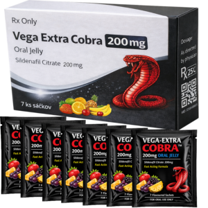 Cobra Extra Oral Jelly 200mg: cena za 2 balení - 14kusů sáčků