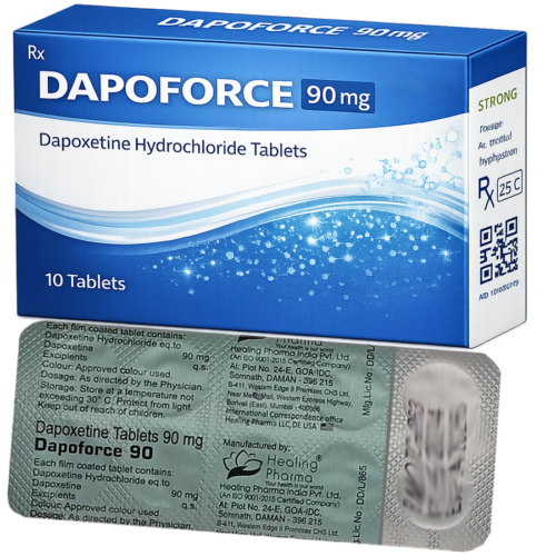 Dapoforce 90mg Extra : cena za 2 balení - 20ks tablet