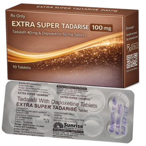 Extra Super Tadarise 100mg : cena za 2 balení - 20ks tablet