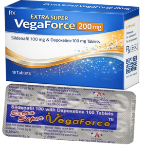 Extra Super Vega Force 200mg : cena za 2 balení - 20ks tablet