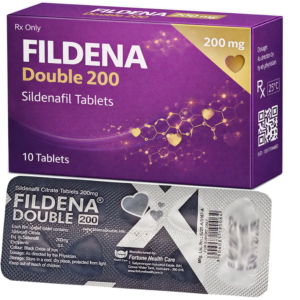Fildena 200mg Double : cena za 2 balení - 20ks tablet