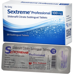 Sextreme 100mg Subligvální tablety : cena za 2 balení - 20ks tablet