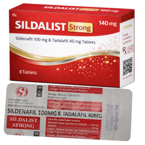 Sildalis 140mg Strong : cena za 2 balení - 12ks tablet