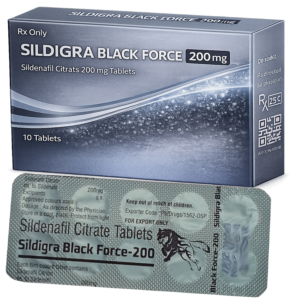 Sildigra Black Force 200mg : cena za 2 balení - 20ks tablet