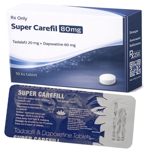 Super Carefil 80mg : cena za 2 balení - 20ks tablet