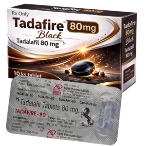Tadafire 80mg Black – Cialis : cena za 2 balení - 20ks tablet