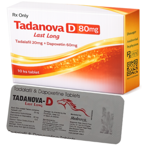 Tadanova D 80mg Last Long : cena za 2 balení - 20ks tablet