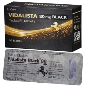 Vidalista 80mg Black : cena za 2 balení - 20ks tablet